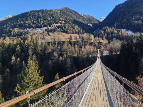 Hängebrücke Mühlebach